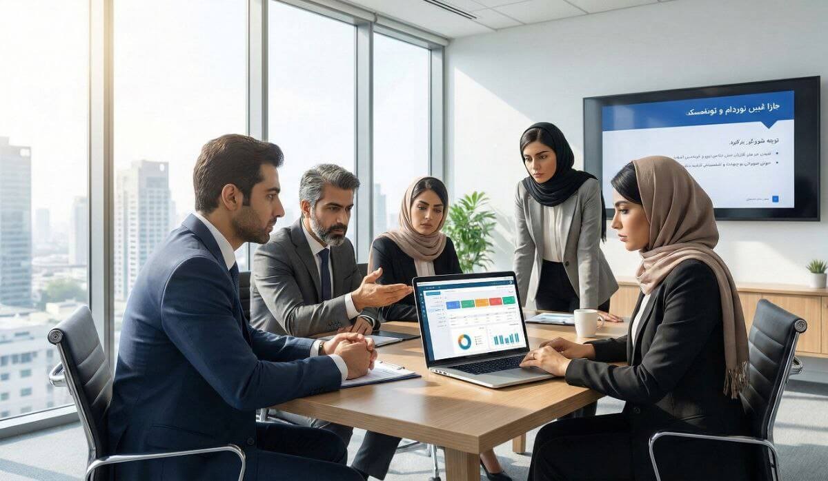 تیم کاری ایرانی - حسابداری من